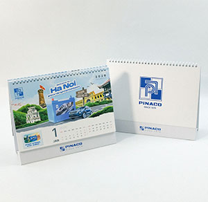 In Lịch Để Bàn Pinaco